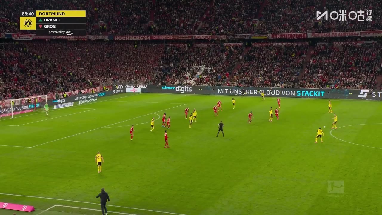 还有悬念布兰特替补登场闪电破门扳回一城